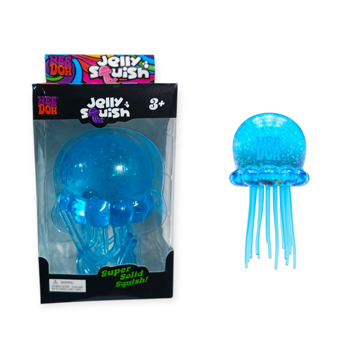 Needoh Jumbo Jelly Squish Blue || نيدو جيلي سكويش جامبو لون ازرق