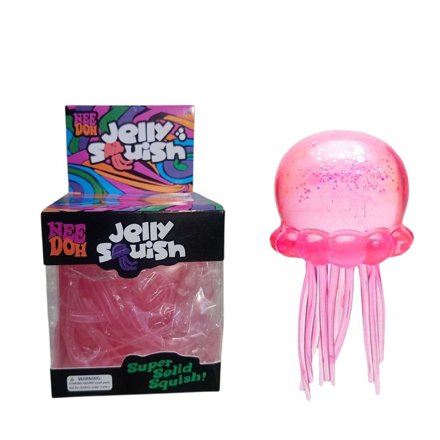 Needoh Super Jumbo Jelly Squish Pink || نيدو جيلي سكويش سوبر جامبو وردي