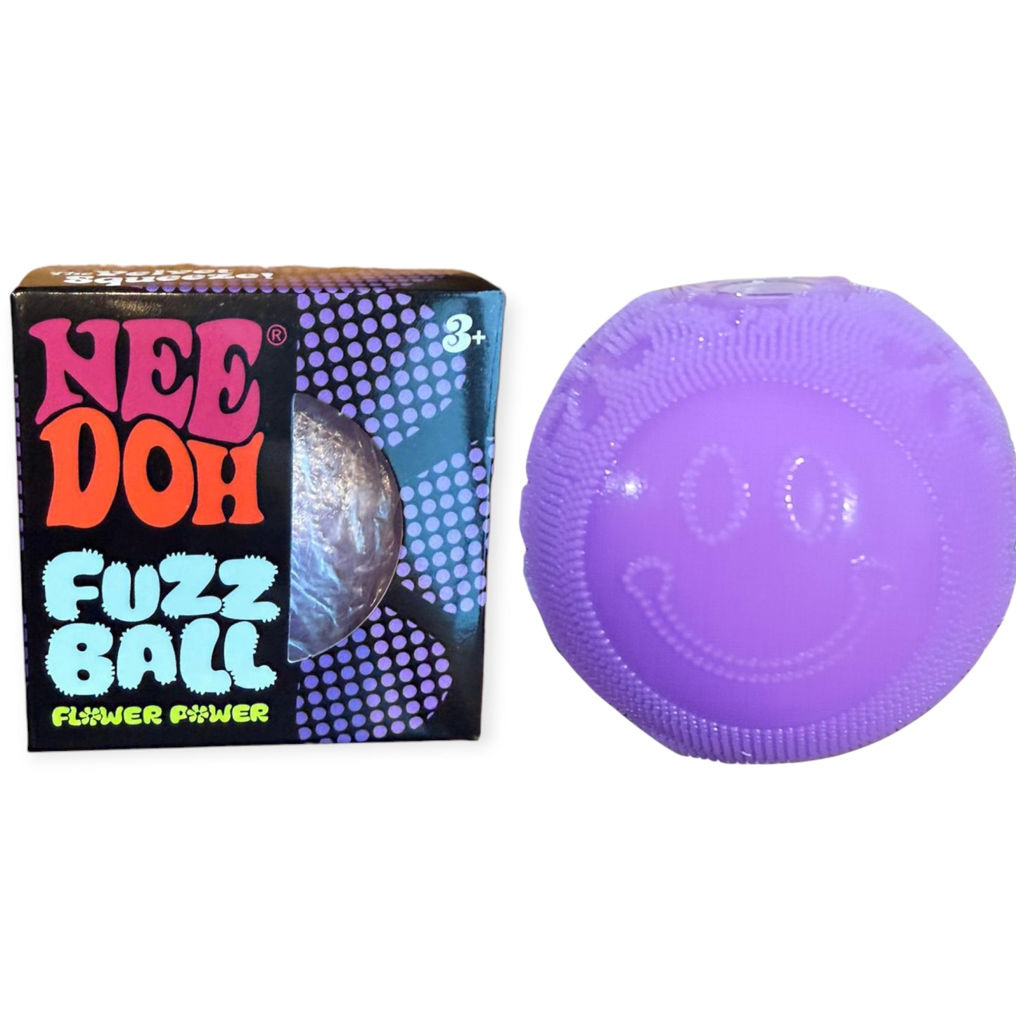 Needoh Fuzz Ball Flower Power Purple || نيدو الكره فاز بول بنفسجي