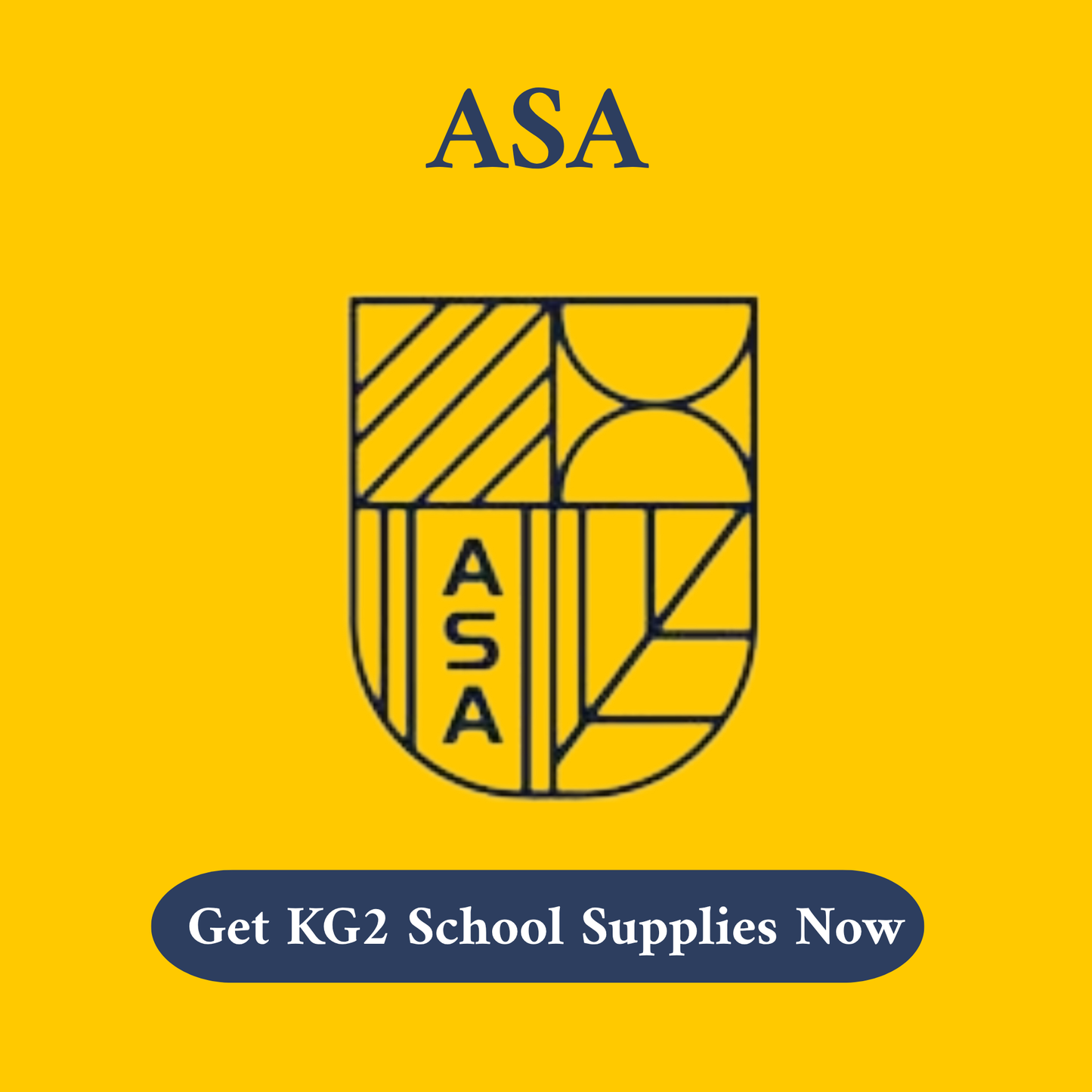 ASA American Summit Academy School Supply List KG2