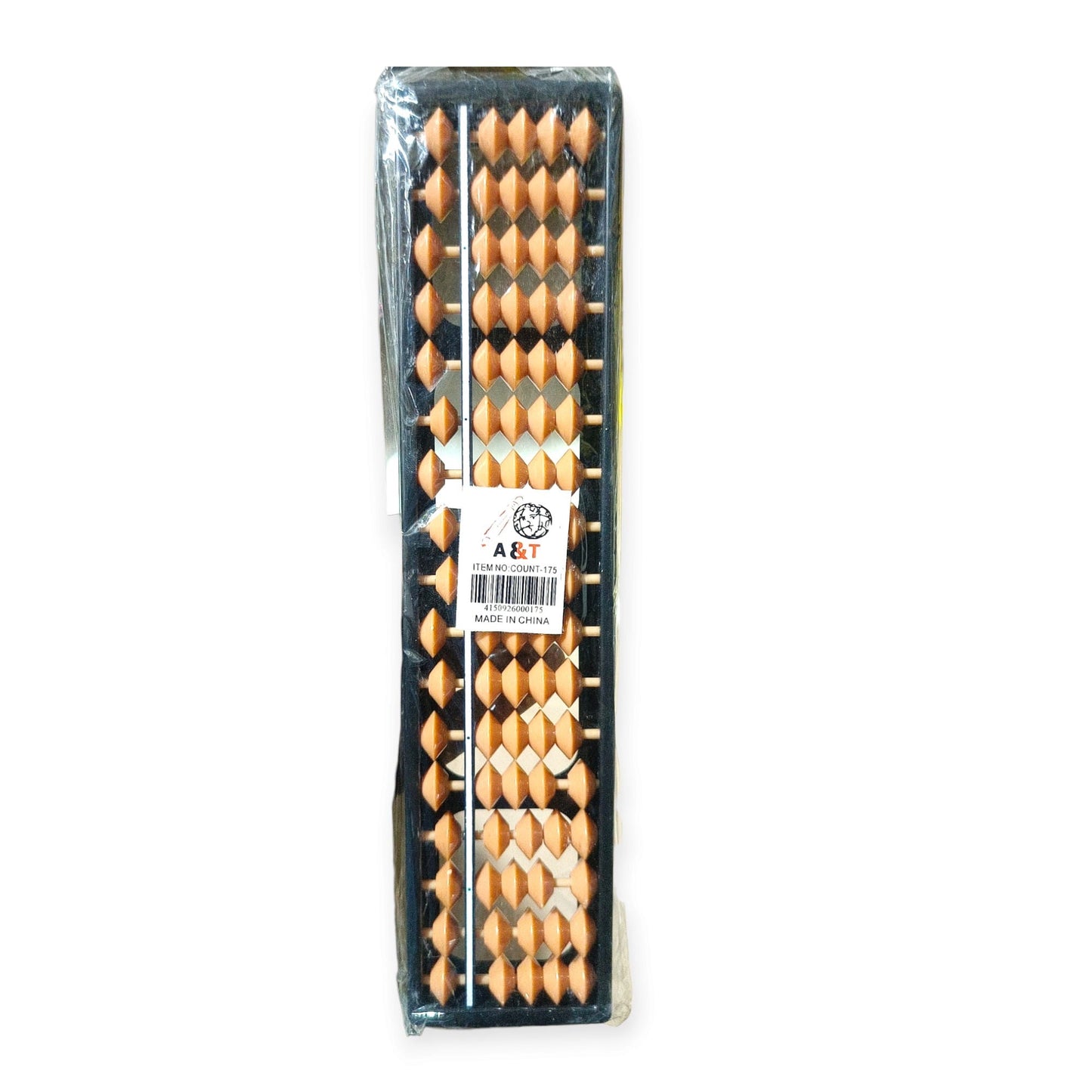 A&T Chinese Abacus 17 Columns Wooden Color COUNT-175