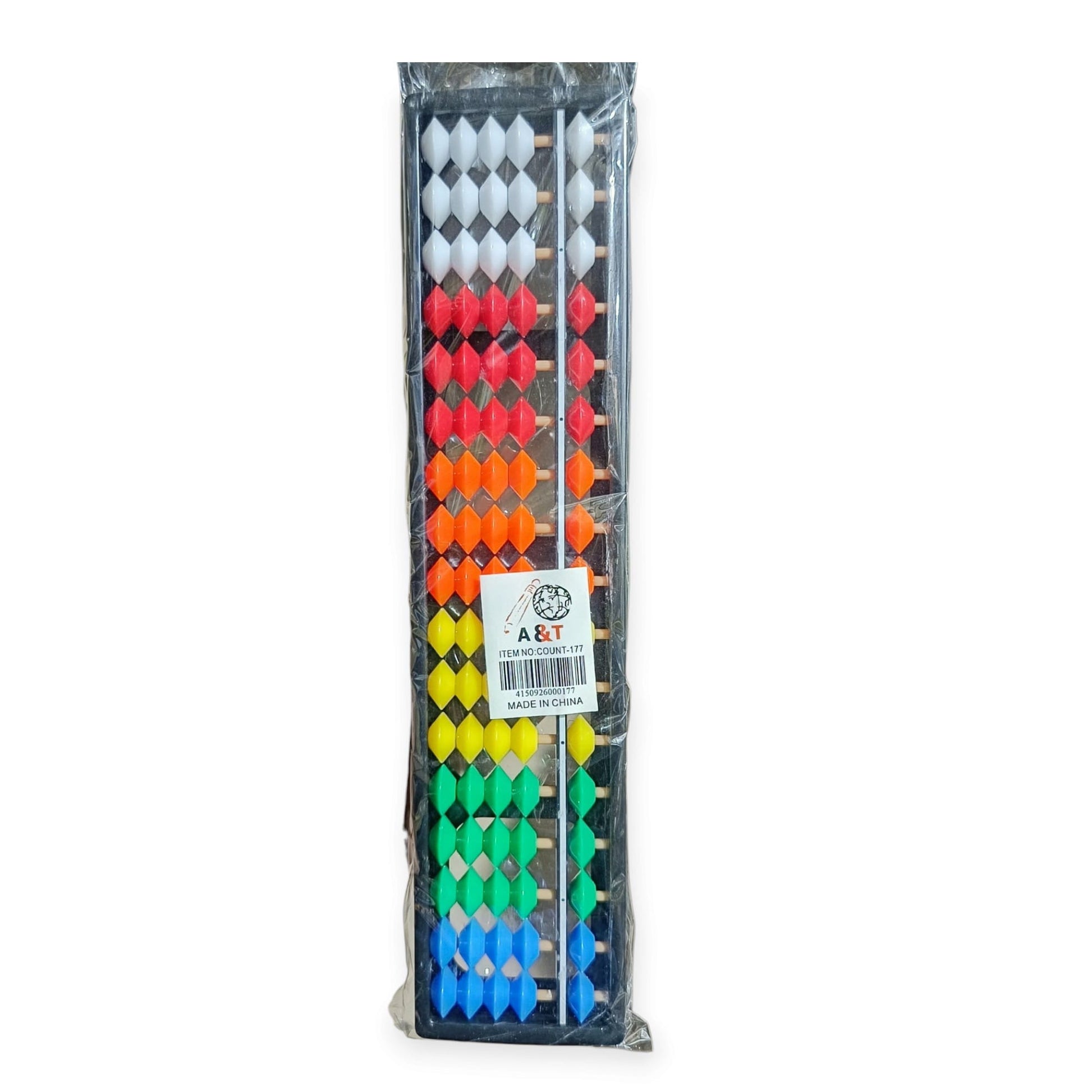 A&T Chinese Abacus 17 Columns Multicolor COUNT-177