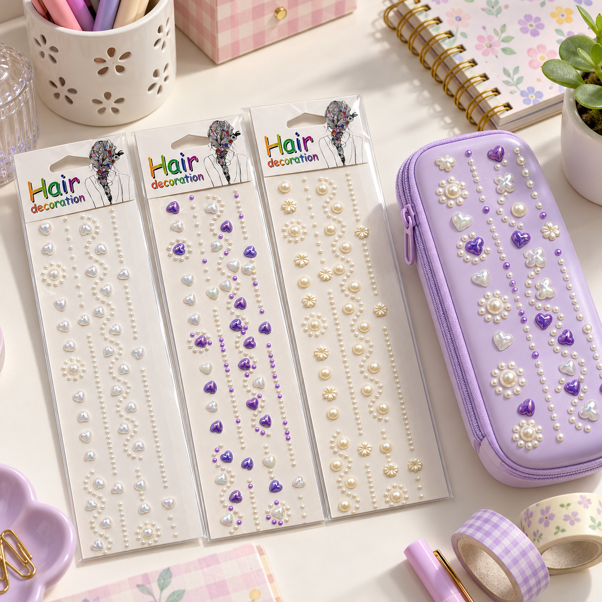 Bedazzeled crystal Stickers Assorted Colors #3 || ستيكرات كريستال الوان متنوعة #3