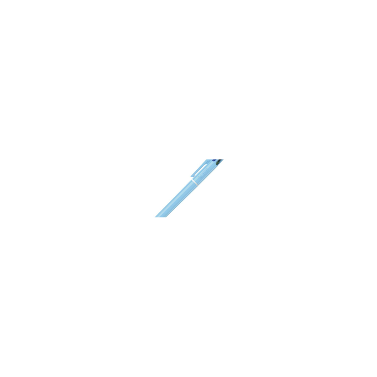 BIC 4 Colours Pastel Light Blue Pen || قلم بيك 4 ألوان باستيل أزرق فاتح | 3086123739703