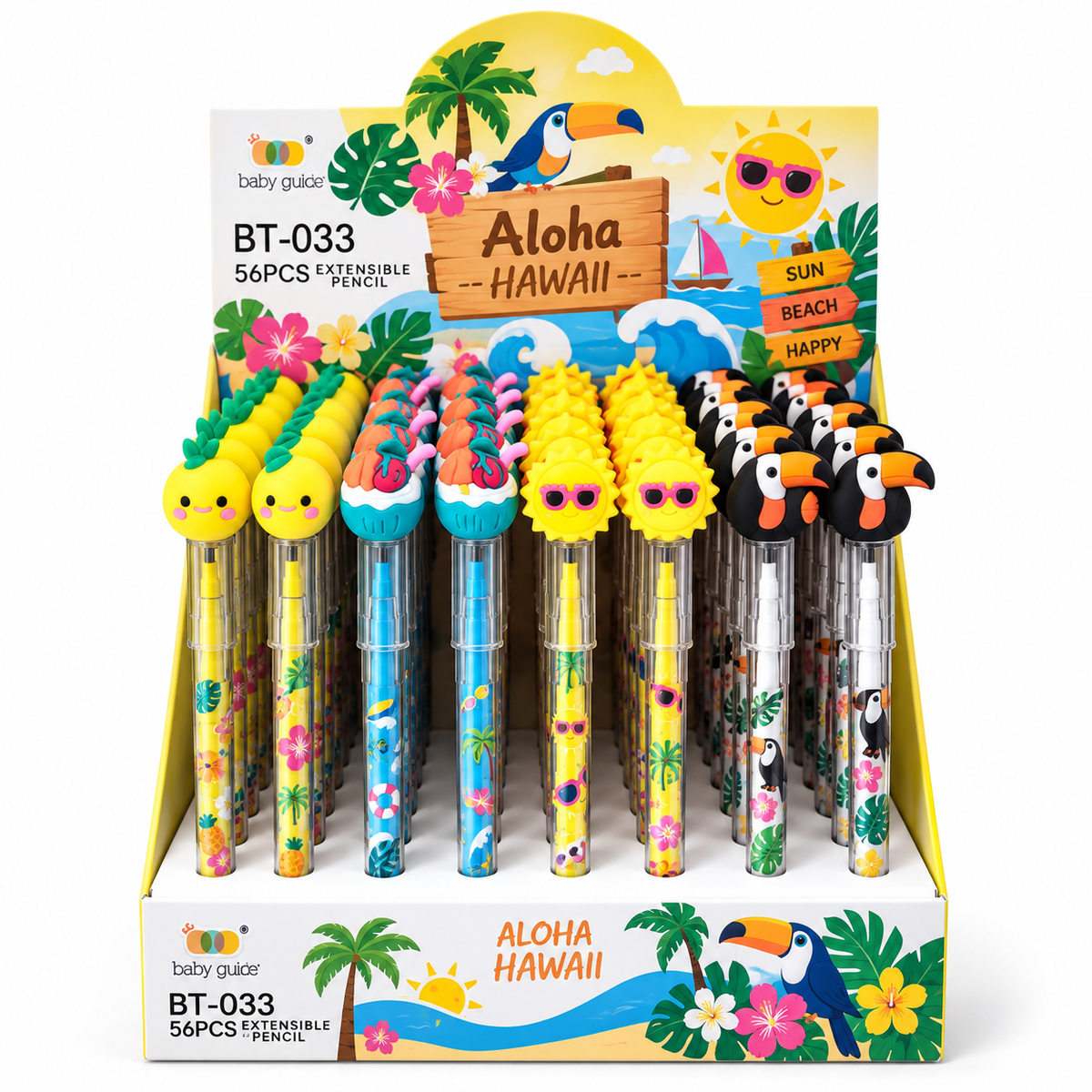 BT-033 Aloha Hawaii Infinity Pencil - Assorted, 1 Piece