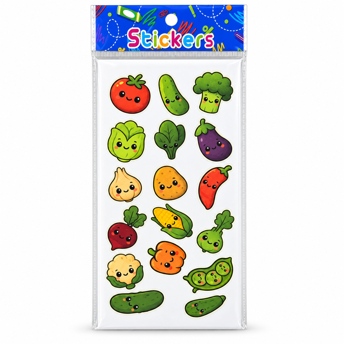 Cute Vegetables Teacher Decoration Stickers