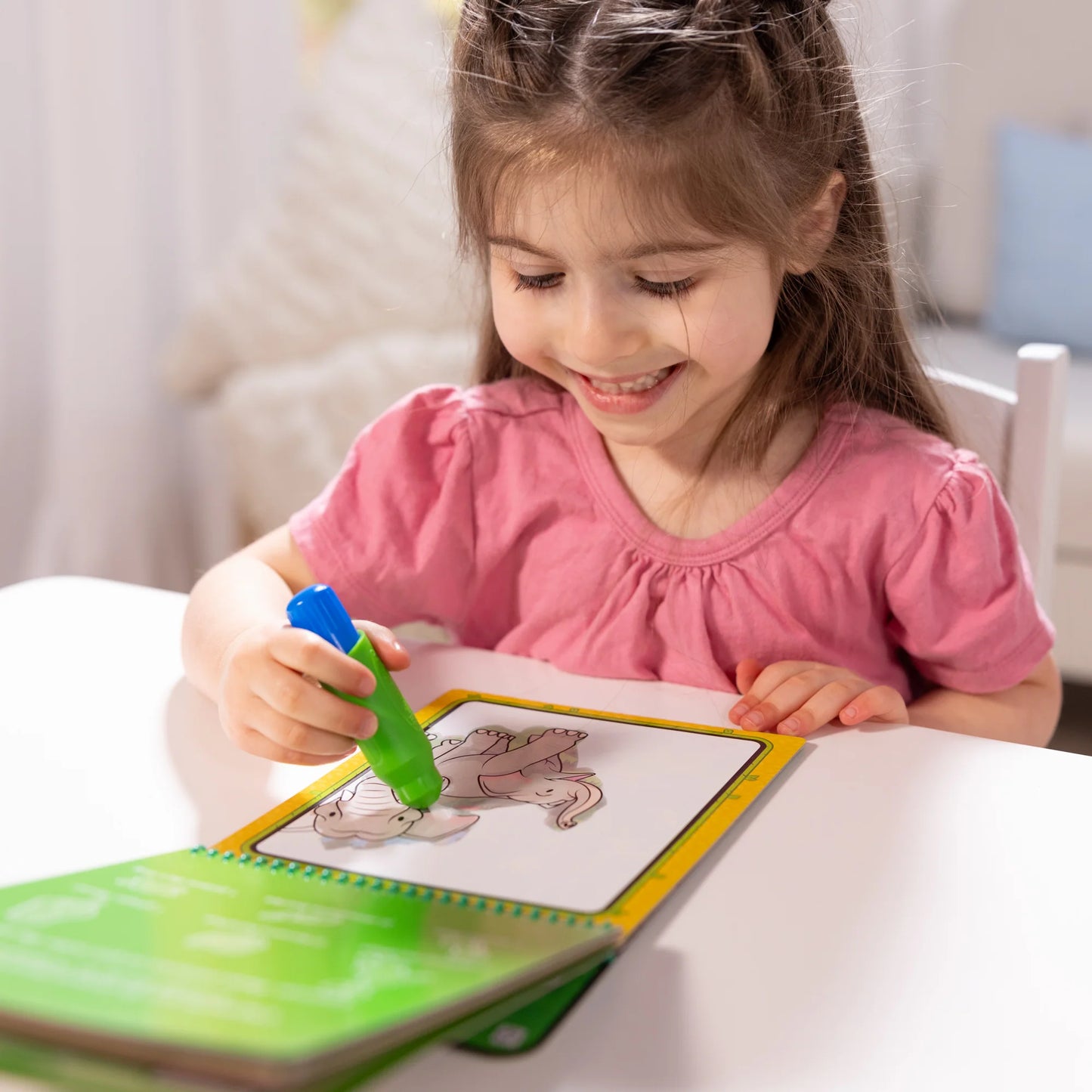 Melissa and Doug Water Water Reveal Pad Jungle  || ميليسا آند دوج  لوحة رسم بالقلم المائي الغابة