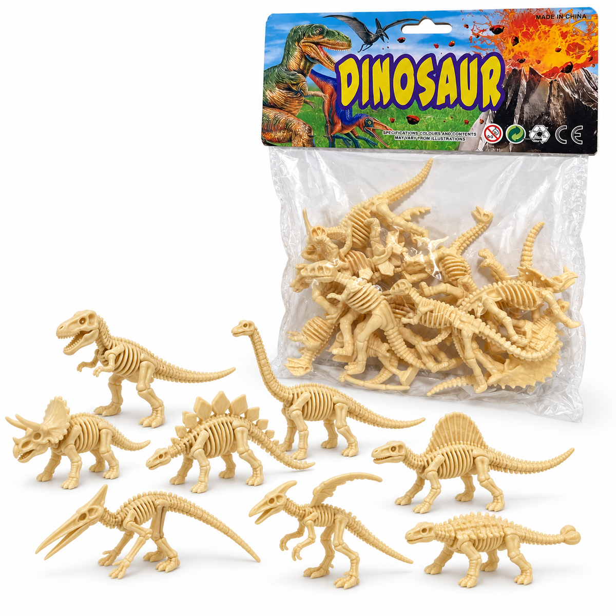 Dinosaur Skeleton Figures || ديناصورات هيكل عظمي