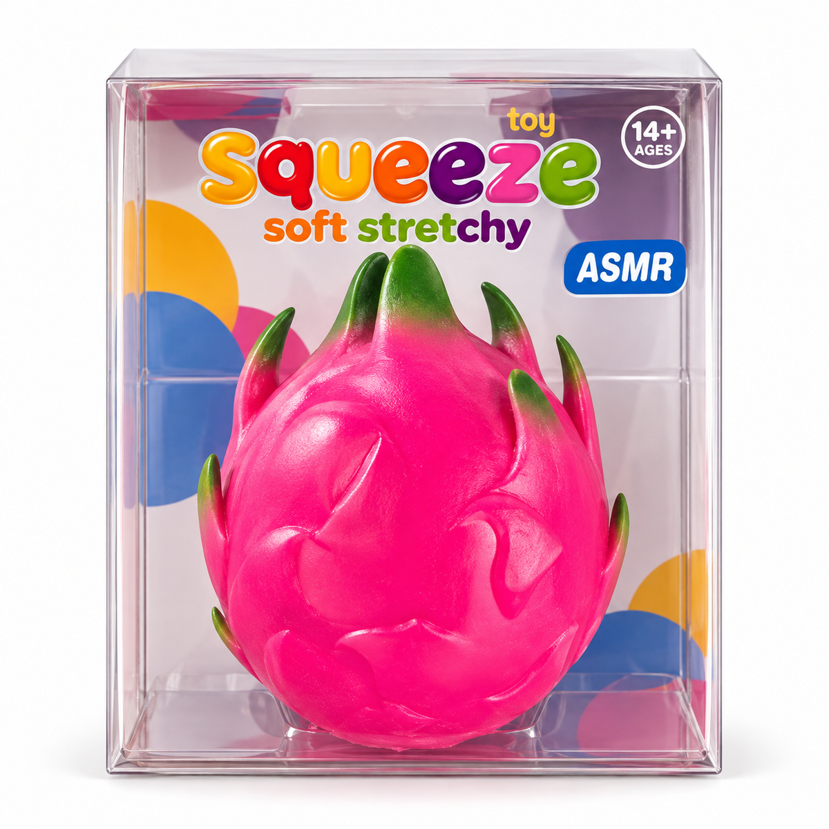 Medium Dragon Fruit Squishy Toy || لعبة سكوشي فاكهة التنين وسط