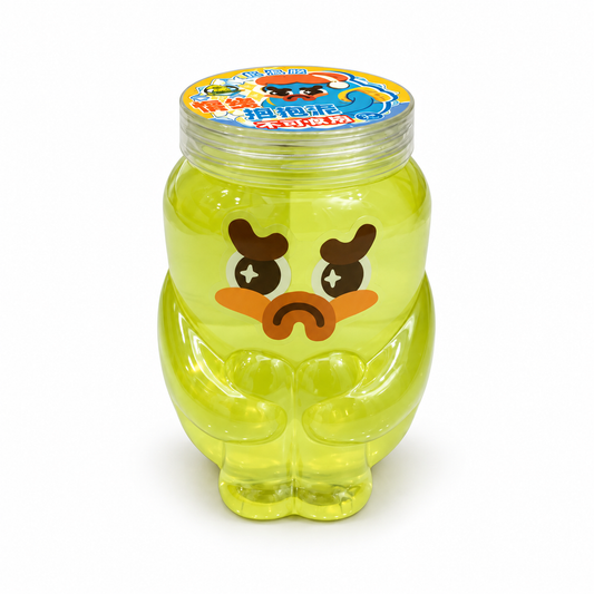 Yellow Character Compound Jar || علبة مادة تشكيل بتصميم شخصية صفراء
