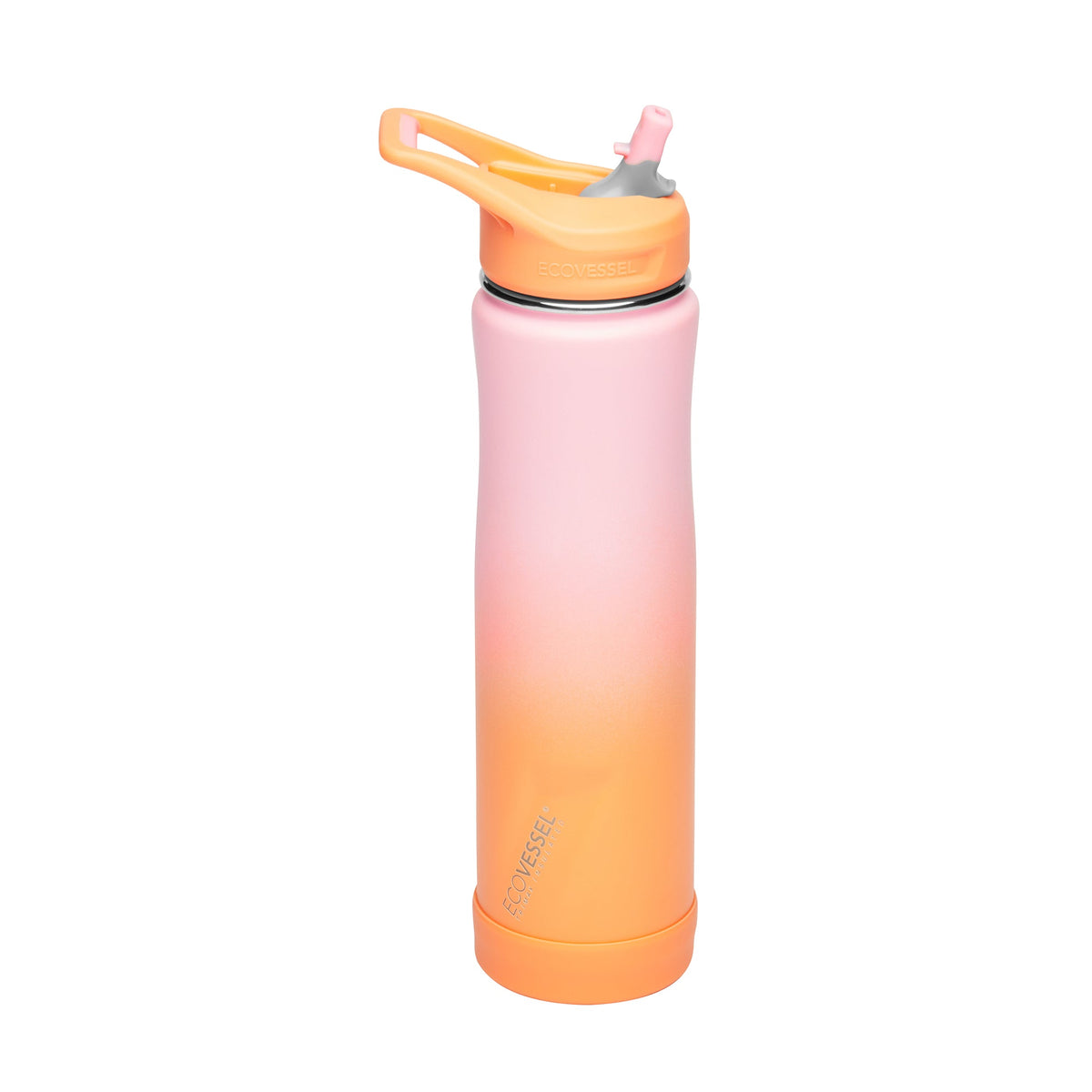 Ecovessel SUMMIT 24 oz - TriMax® Insulated Stainless Steel - Coral Sands Water Bottle