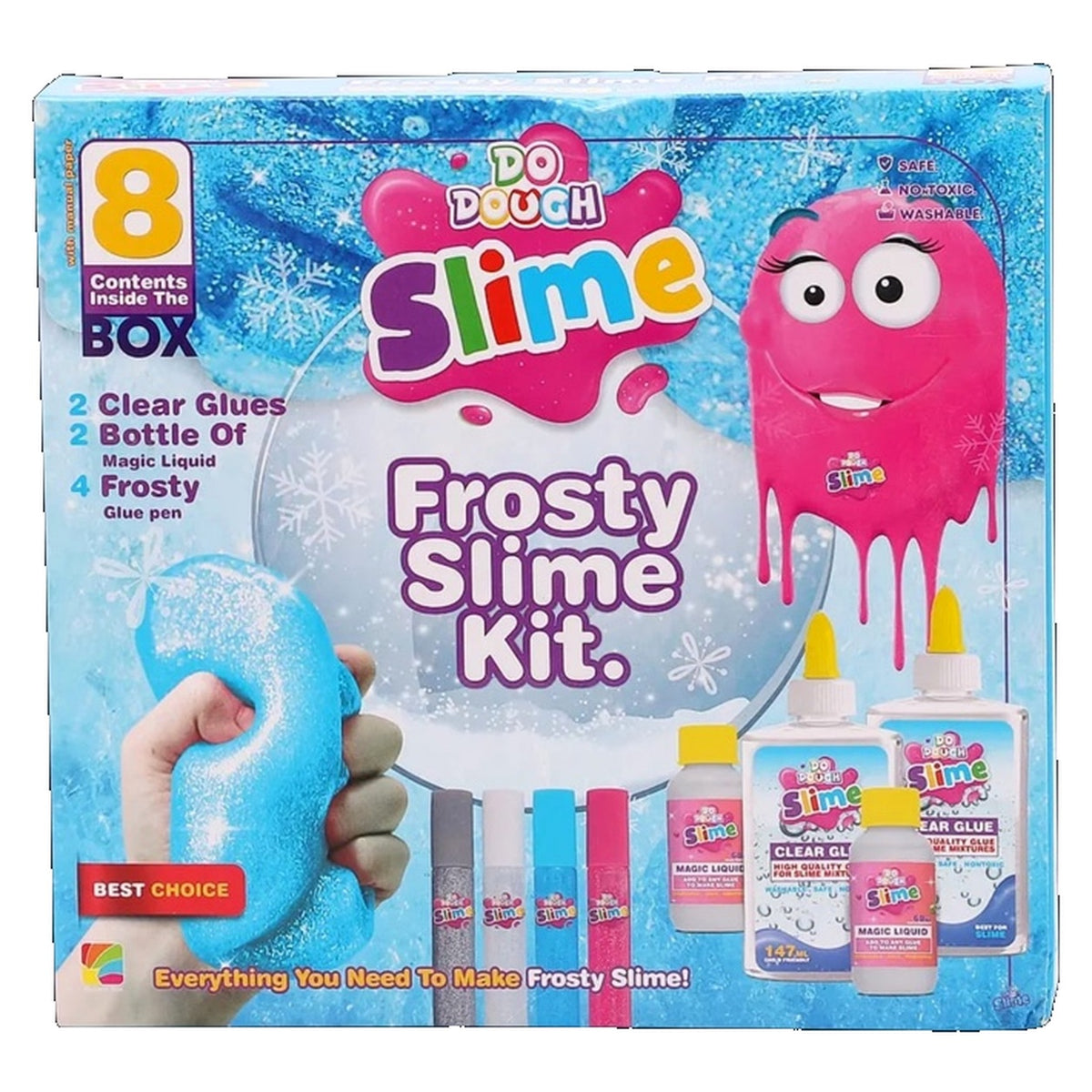 Do Dough Frosty Slime Kit || مجموعة دو دوغ سلايم ثلجي