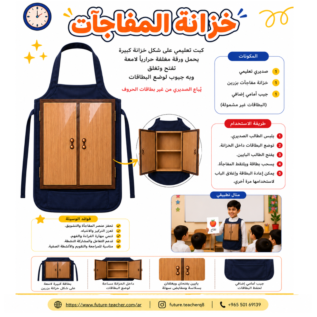 Future Teacher Surprise Cabinet Classroom Activity || خزانة المفاجآت