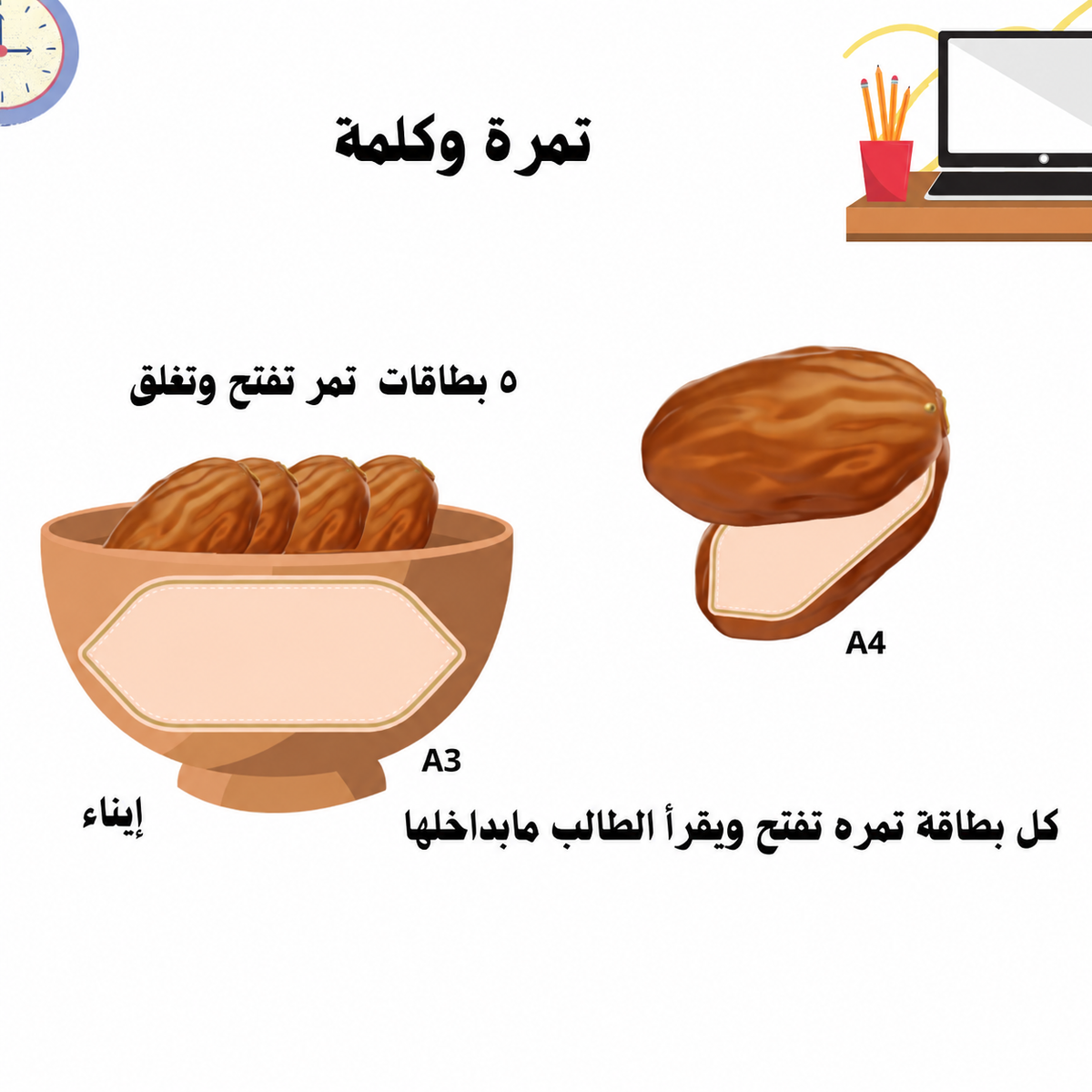 تمرة وكلمه