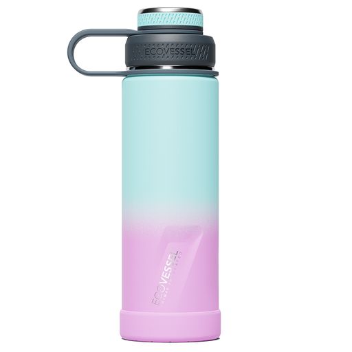 Ecovessel BOULDER 20 oz - TriMax® Insulated Stainless Steel- Vapor Wave Water Bottle