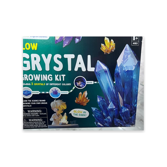 Science Exploration Glow Crystal Growing Kit 708B-4