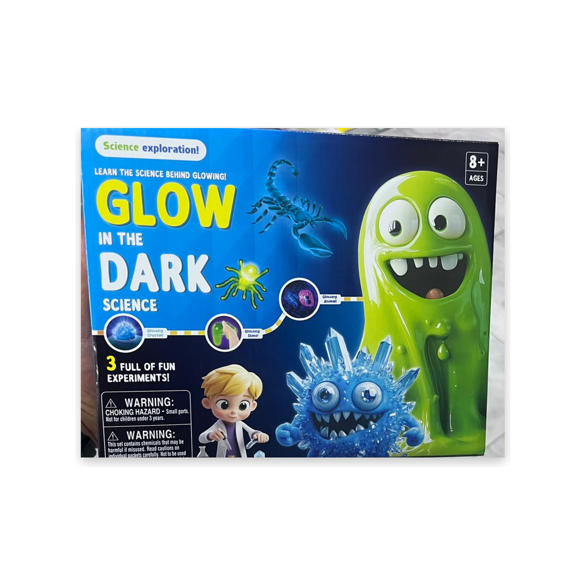 Science Exploration Glow in the Dark Science Kit 708B-5