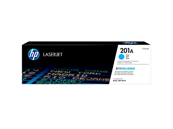 خرطوشة حبر ليزر أصلية HP 201A سماوي CF401A