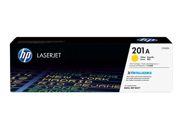 خرطوشة حبر ليزر أصلية HP 201A أصفر CF402A