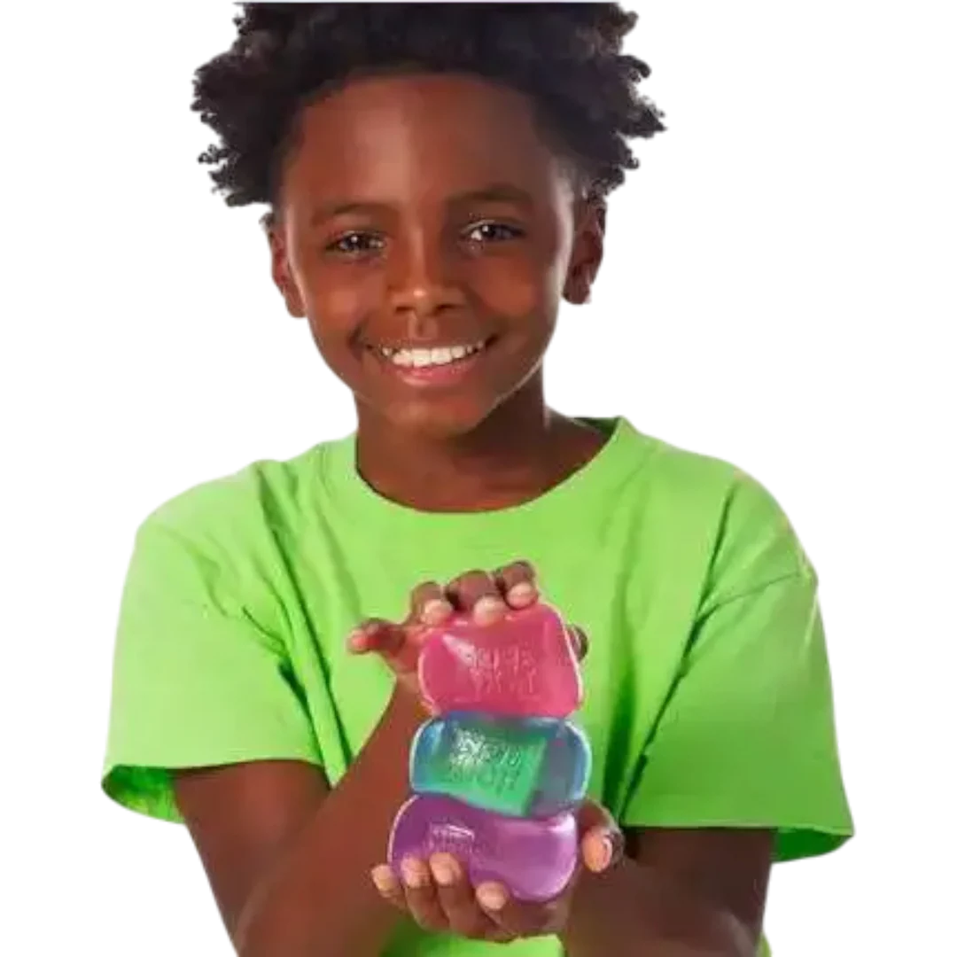 Needoh Squishy Cube Blue || نيدو سكيوشي مكعب ازرق