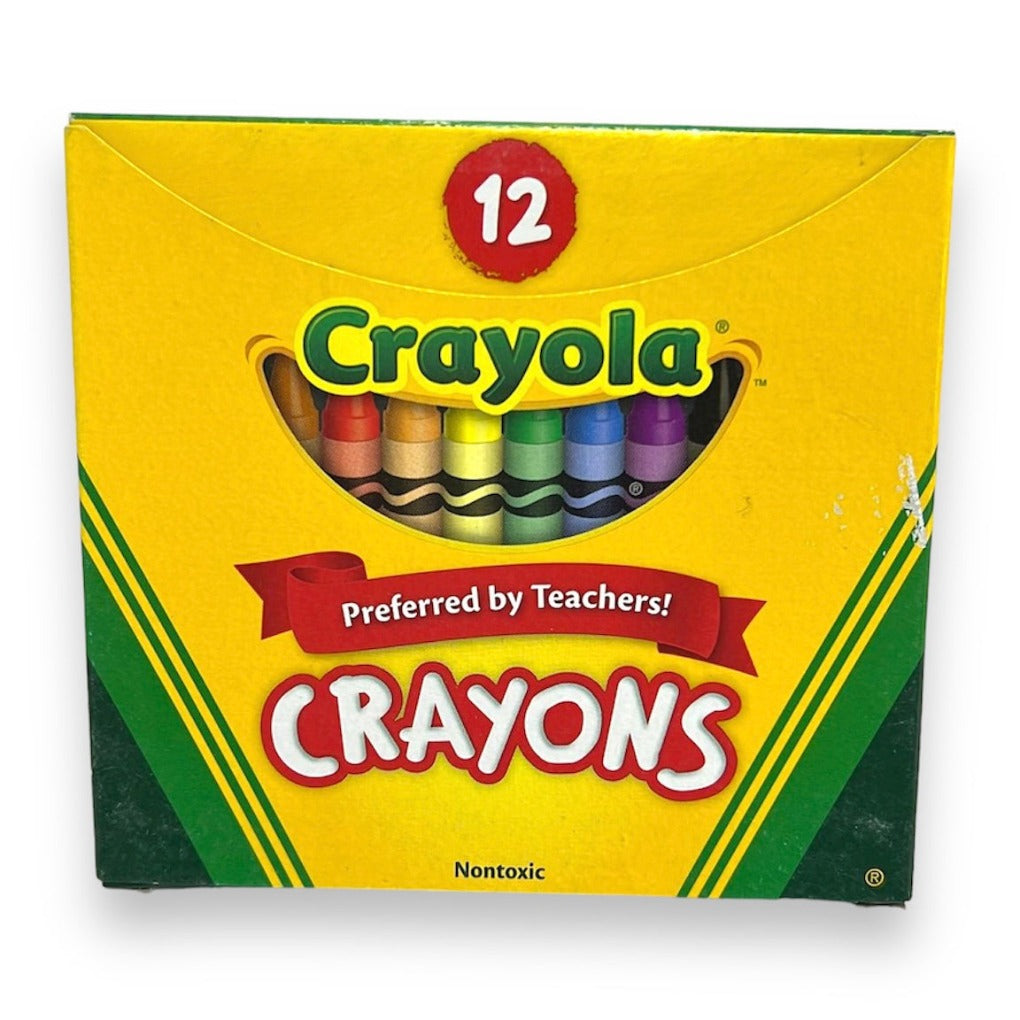 Crayola Crayons 12 Colors || الوان شمعية كرايولا 12 لون 