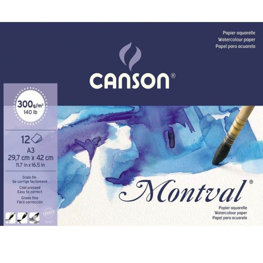 Canson Montval Sketch Pad A3 Size || A3 كراسة رسم كانسون مونتفاا حجم 