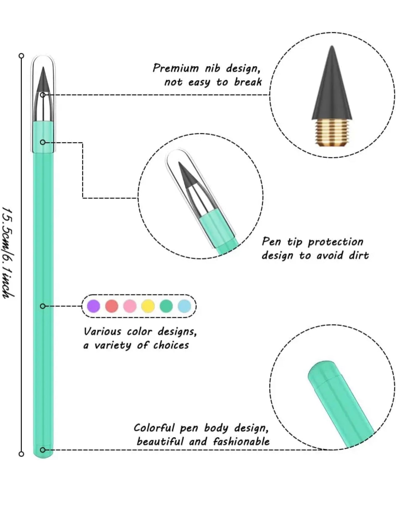 قلم رصاص ما يتكسر انفينيتي