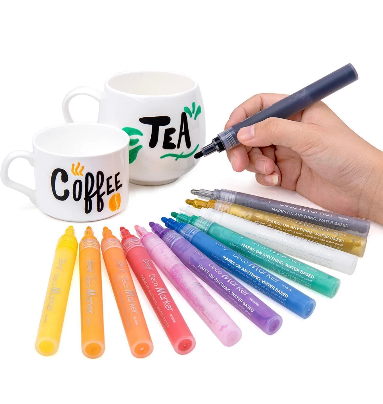 Acrylic Color Markers 24 Set || الوان اكريليك ماركر ٢٤ لون