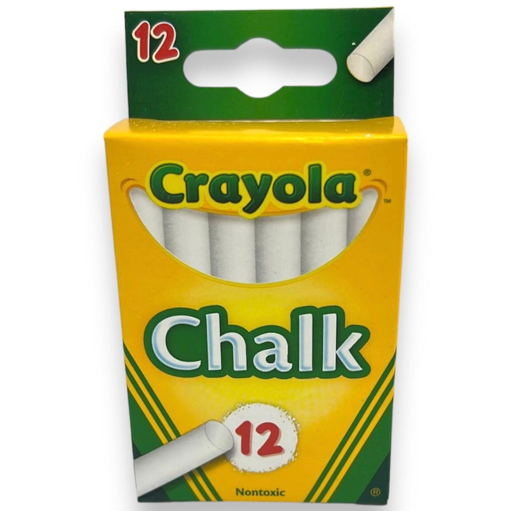 Crayola Chalk Pack of 12 || طباشير كرايولا 12 لون