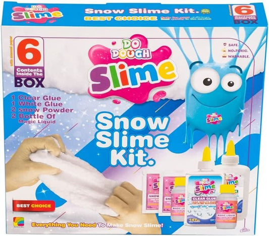 DO Dough Slime Snow Slime Kit 6 Pcs || مجموعه سلايم ثلجي دو دوه٦ قطعه 