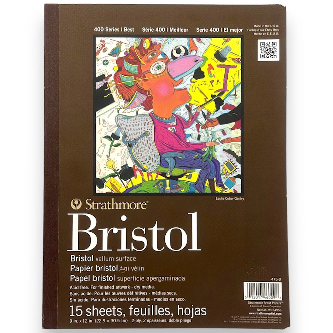 Strathmore Sketch Pad Bristol 9*12 || كراسة رسم ستراثمور بريستول حجم ٩*١٢ 