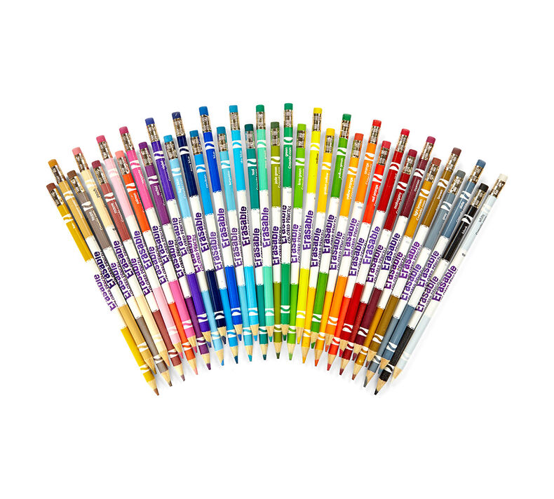 أقلام تلوين كرايولا قابلة للمسح 36 لون
