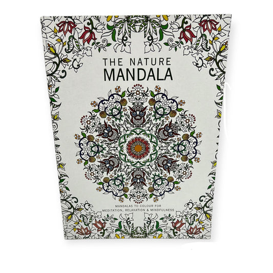 Adult Coloring Book The Nature Mandala || دفتر تلوين الكبار الماندالا
