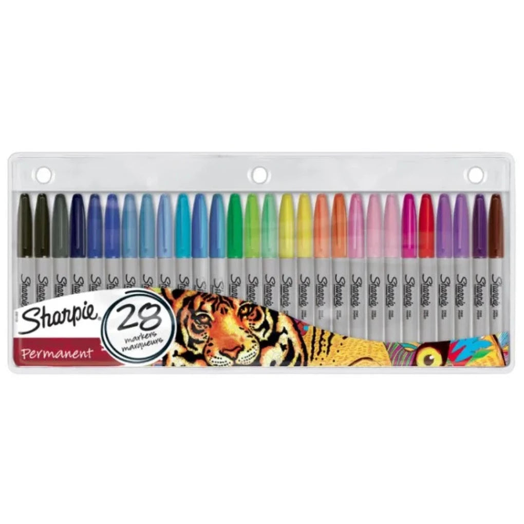 Sharpie 28 Color Marker Set || مجموعة الوان ماركرز شاربي 28 لون 