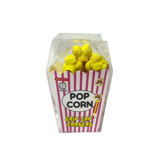 Eraser Set Popcorn || مجموعة مساحات بوب كورن