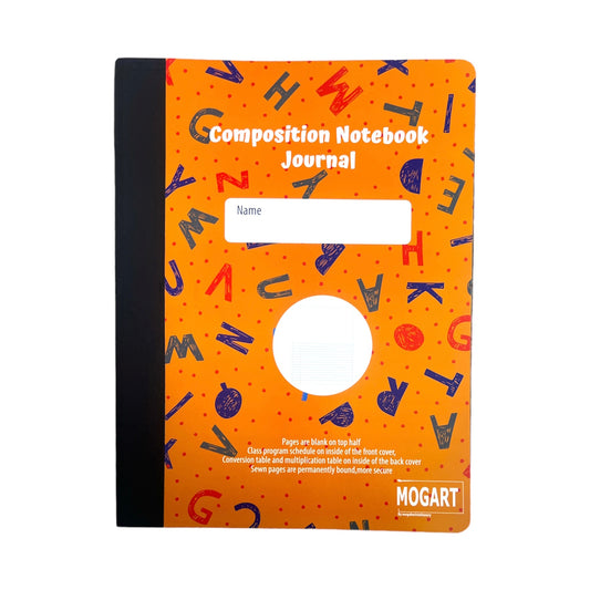 Composition Notebook Journal Mogart || دفتر كومبوزيشن جورنال موق ارت 