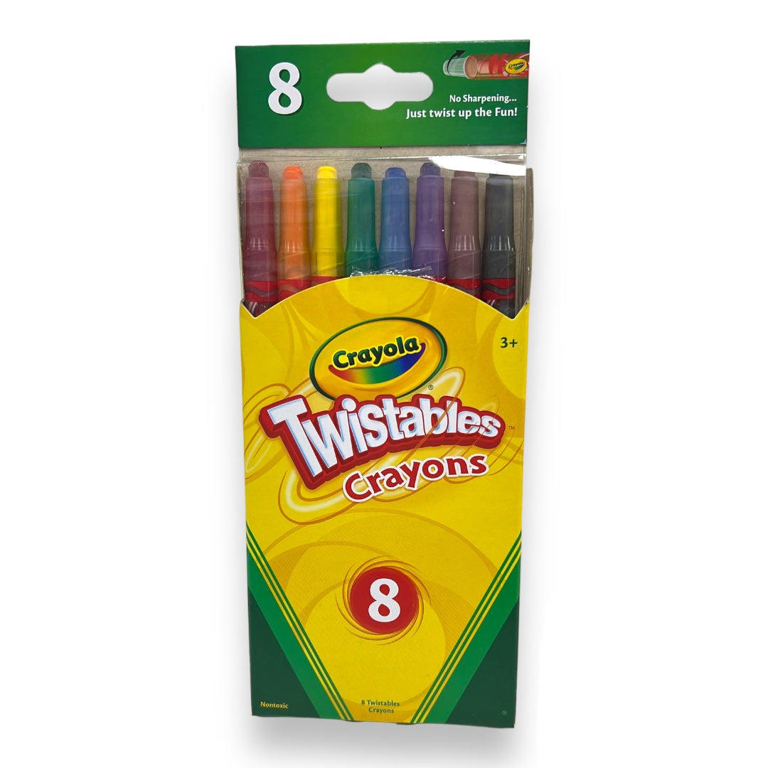 Crayola Twistables Crayons 8 Colors || الوان شمعية كرايولا 8 لون تويست