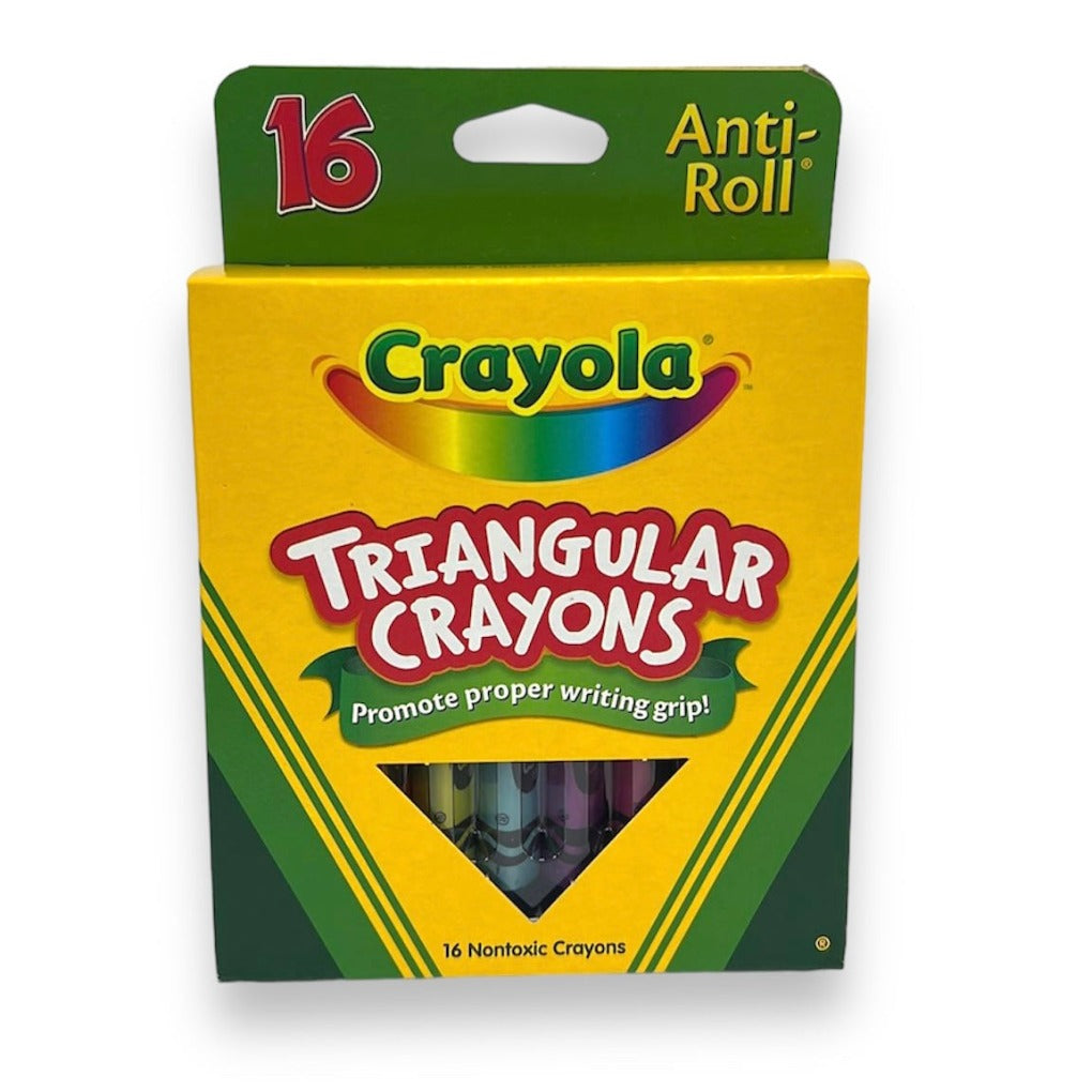 Crayola Triangular Crayons 16 Colors || الوان شمعية مثلثة كرايولا 16 لون