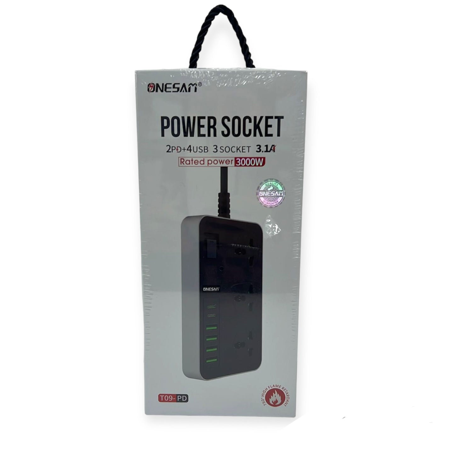 Power Socket 3000 Watts || موزع كهرباء ٨ منافذ