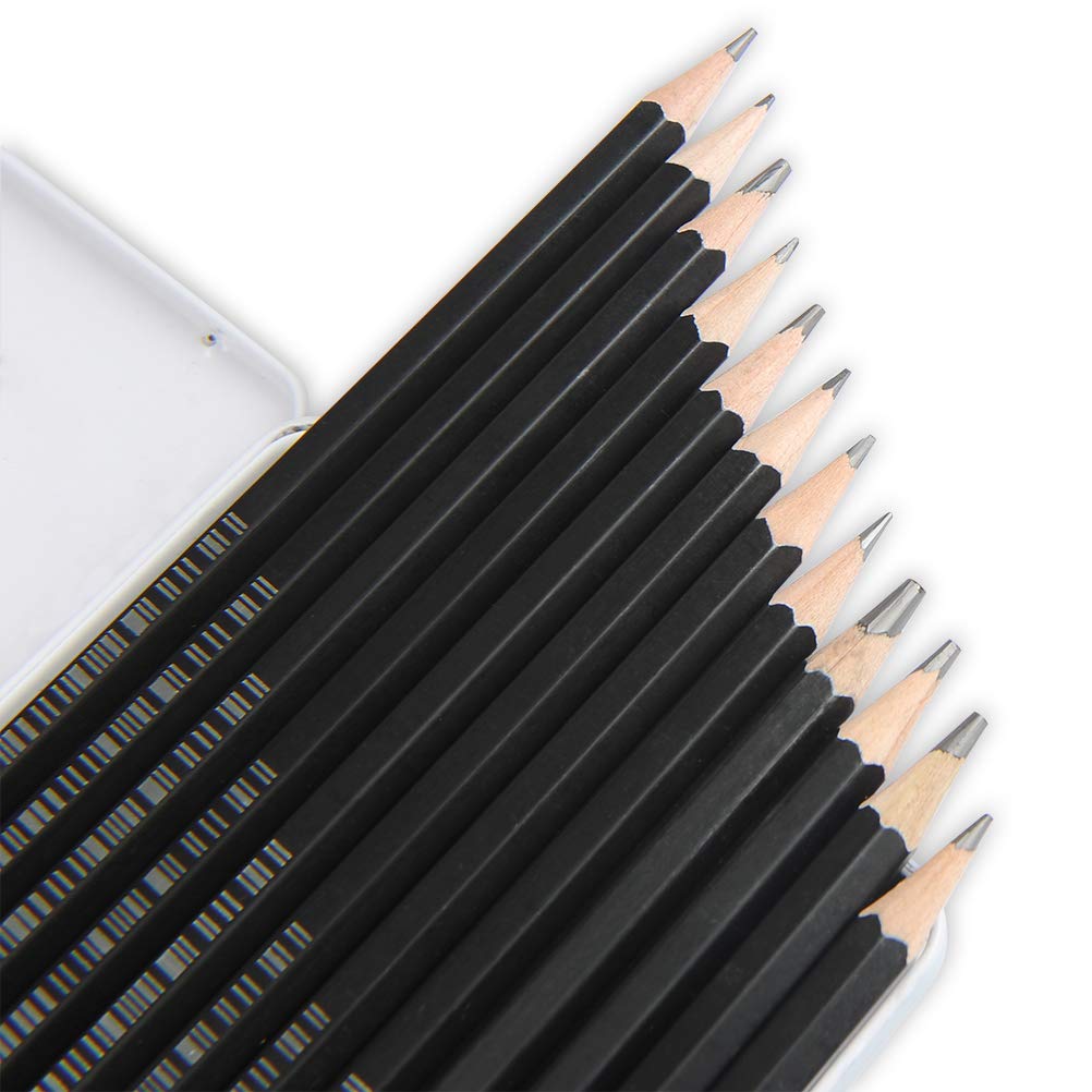 ‏Corot Sketching Pencils Set of 12 ||مجموعة اقلام سكتش كوروت ١٢ درجة