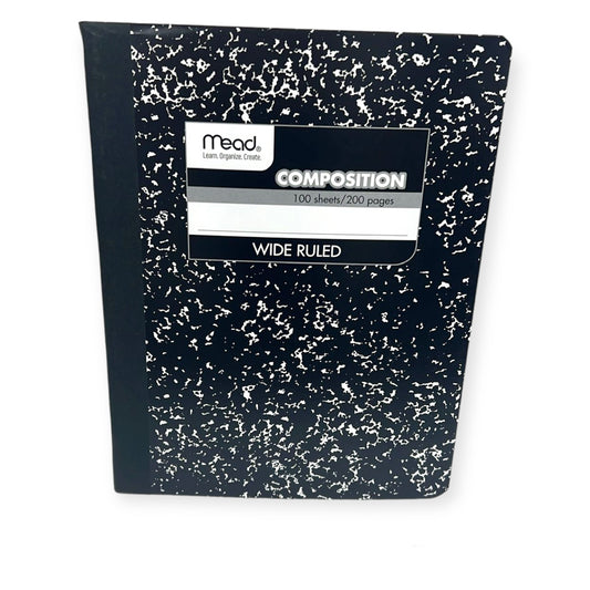 Mead Composition Book 100 Sheets Wide Ruled