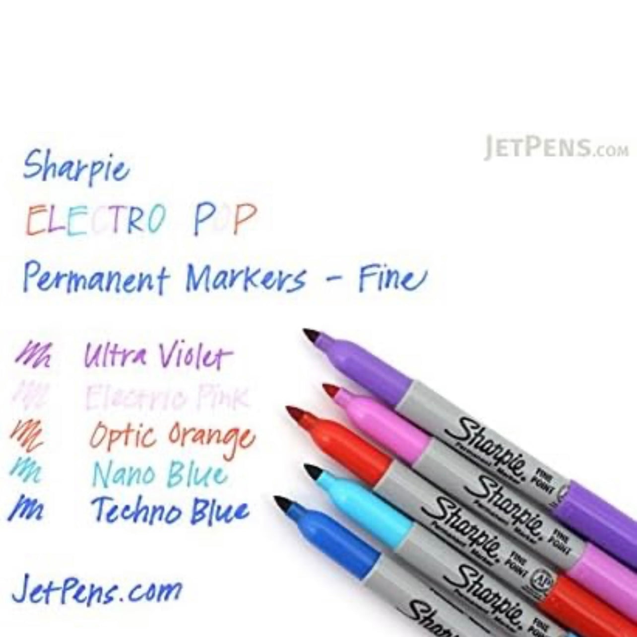 Sharpie 80’s Glam Markers Limited Edition Set 24 Colors || مجموعة الوان شاربي ماركرز 24 لون ثيم المانينيات