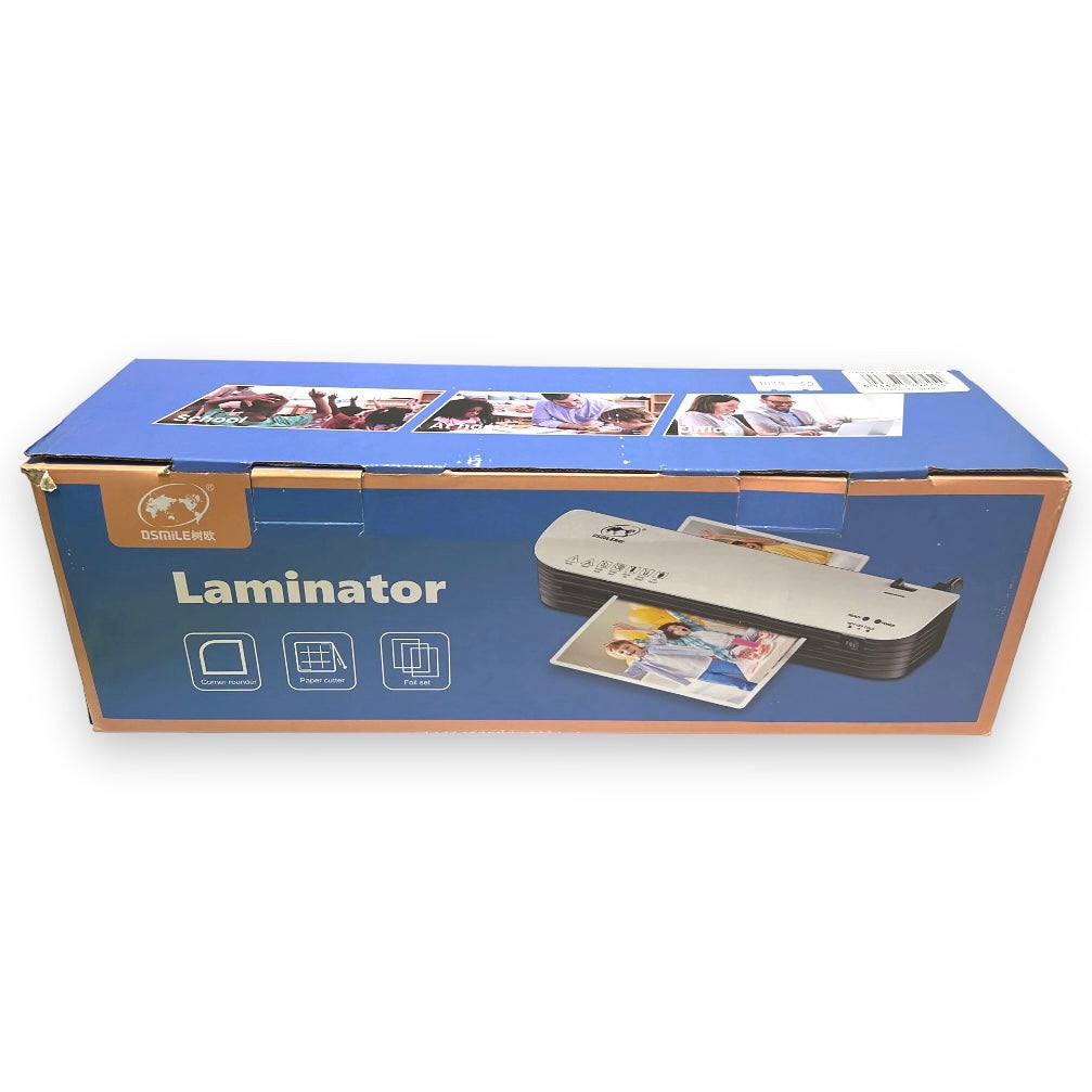 A4 Laminator + Paper Cutter + Corner Rounder || جهاز تغليف حراري مع قاطع ورق و قاطع زوايا دائرية