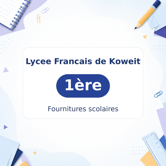 Lycee Francais de Koweit 1ère - Fournitures scolaires