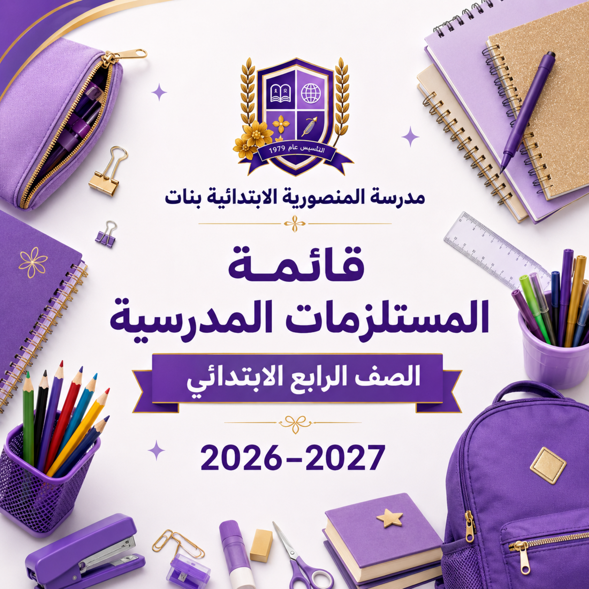 مدرسة المنصورية الابتدائية بنات - الصف الرابع الابتدائي