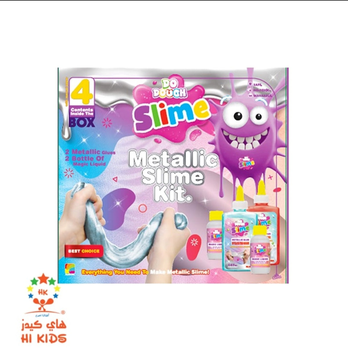 Do Dough Metallic Slime Kit || مجموعة دو دوغ سلايم معدني