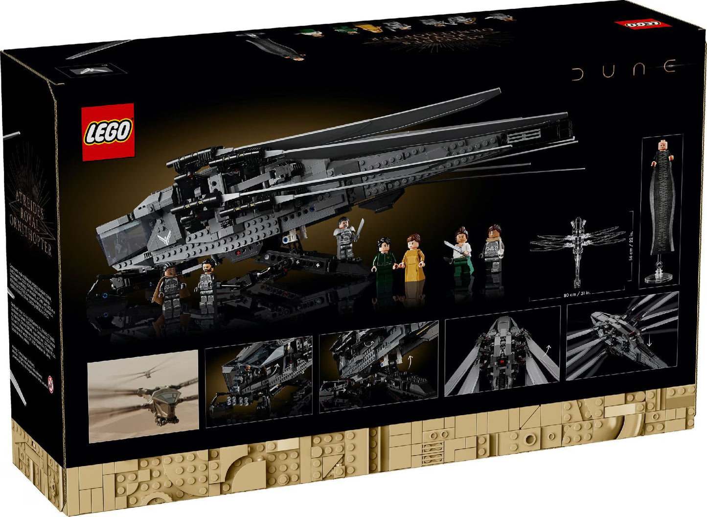 DUNE ATREIDES ROYAL ORNITHOPTER Lego || ديون أتريدس رويال أورنيثوبتر ليقو