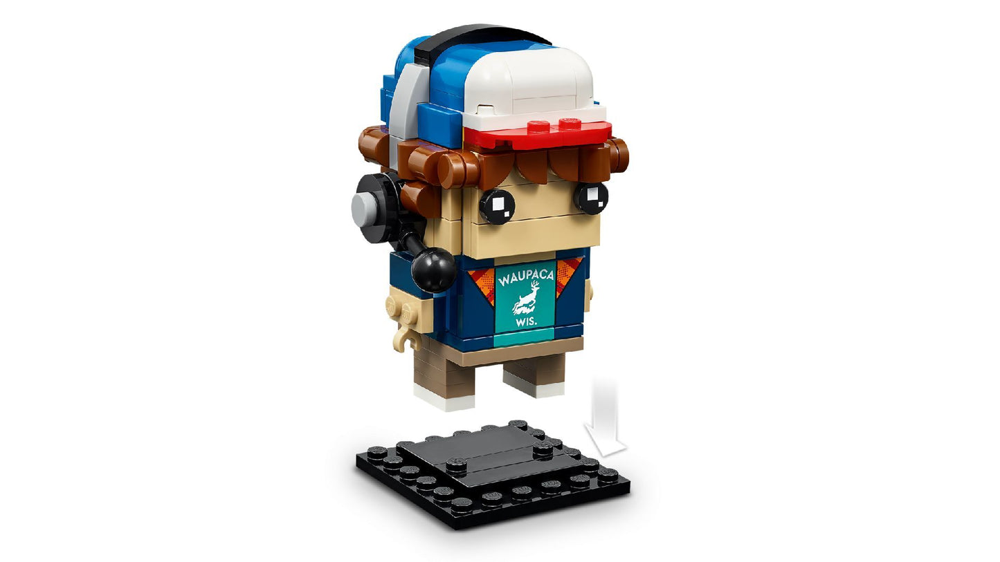 LEGO Brick Heads Stranger Things Mike, Dustin, Lucas and Will Figures || ليغو بريك هيدز سترينجر ثينجز