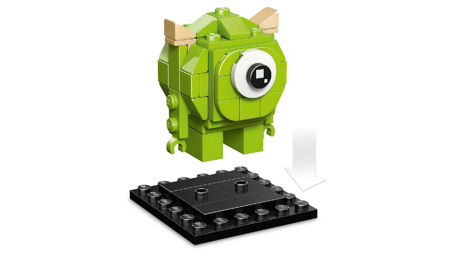 Lego Brickheads Disney Monsters inc Sulley Mike and Boo Figures || ليغو بريك هيدز ديزني مونستر انك
