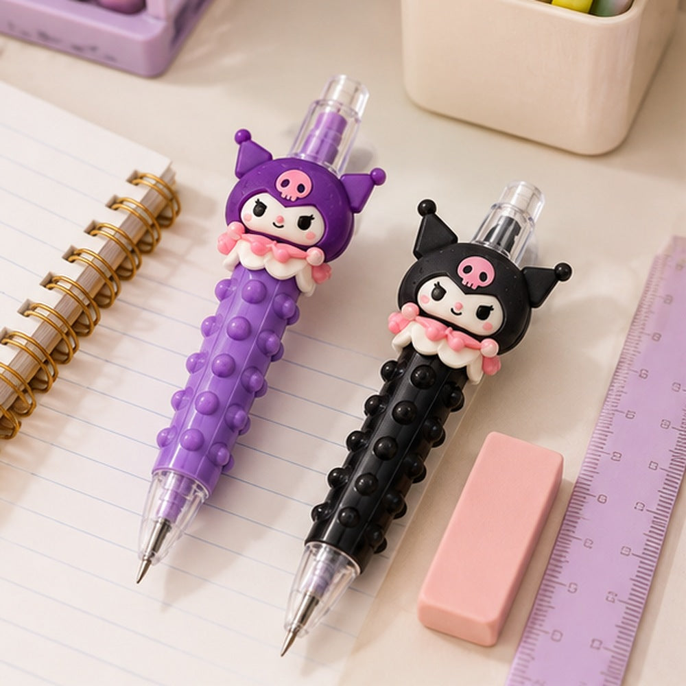 Lovely Pets Character Pencil Assorted Purple and Black || قلم شخصيات لوفلي بيتس بنفسجي وأسود
